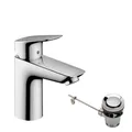 Produktbild: hansgrohe Logis 100 Waschtischarmatur 71171000 chrom, mit Metall Zugstangen