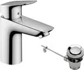 Produktbild: Hansgrohe Einhebel-Waschtischmischer LOGIS 100 Nennweite 15