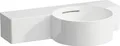 Produktbild: LAUFEN VAL Handwaschbecken, ohne Hahnloch, mit Überlauf, 550x315mm, Ablage links, H8152844001091