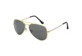 Produktbild: BEZLIT Eyewear Pilotenbrille Herren Piloten Sonnenbrille mit Metallrahmen (1-St) mit schwarzen Linsen