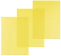 Produktbild: pavo Einbanddeckel DIN A4 PVC gelb transparent 0,20 mm 100 Stück