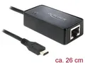 Produktbild: DeLOCK 62642, Kabelgebunden, USB, Ethernet, 1000 Mbit/s, Schwarz