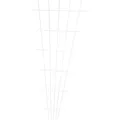 Produktbild: SIENA GARDEN Rosenspalier V-Form weiß 150 x 75 cm mit SB-Reiter