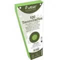 Produktbild: Exacompta 6x Pack 100 Trennstreifen trapez gelocht RC Kart 105x240mm Grün 13545E