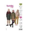 Produktbild: burda style Schnittmuster, 5941, Jacke und Mantel selber nähen [Damen, Gr. 34 - 48] Level 1 für Anfänger, mehrfarbig