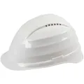 Produktbild: CONNEX Schutzhelm, Kopfgröße von 52 bis 63cm, DIN 4840, weiß - weiss