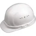 Produktbild: Connex - Schutzhelm Bauarbeiterhelm Bauhelm Mit Belüftung Weiß Stufenlos Verstellbar