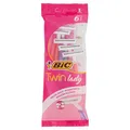 Produktbild: BIC Rasierer Twin Lady 6 Stück Einweg-Rasierer