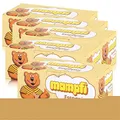 Produktbild: 5 Boxen a 200 Stück Mampfi Esspapier Krusovic Esspapier Mampf Orginal Papier 5 x 270g
