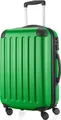 Produktbild: HAUPTSTADTKOFFER - Spree - Handgepäck mit Erweiterung, Koffer auf Rollen, Trolley Flugzeug Hartschalenkoffer Hand Luggage TSA, 55 cm, Cabin Bag max 42 Liter,Grün