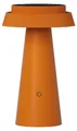 Produktbild: Luxus Europe - Tischlampe Solar Mambo Orange - Kabellose LED-Solar-Outdoor-Tischlampe – Solarbetrieben & USB-C wiederaufladbar
