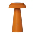 Produktbild: Luxus Europe - Tischlampe Solar Mambo Orange - Kabellose LED-Solar-Tischlampe für den Außenbereich – Solarbetrieben & USB-C wiederaufladbar – 3 Lichtfarben – Dimmbar – IP54 wasserfest