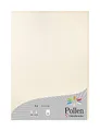 Produktbild: Clairefontaine 24386C Packung mit 25 Blatt Pollen, DIN A4, 210 x 297 mm, 210g, Perlmutt Elfenbein