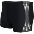 Produktbild: Aquarti Badehose Aquarti Herren Badehose Kurz Sportlich Streifen grau|schwarz 4XL