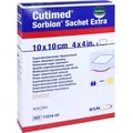 Produktbild: Cutimed Sorbion Sachet Extra Wundaufl.10x10 cm 5 St