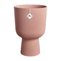 Produktbild: elho Vibes Fold Coupe 30 Pflanzentopf - Blumentopf für Innen - 100% recyceltes Plastik - Ø 29.5 x H 44.7 cm - Rosa/Zartrosa