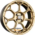 Produktbild: 4x GMP Italia RACEWAY Oro Corsa 7x17 ET35 4x100 Alufelgen 17 Zoll
