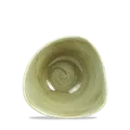 Produktbild: Churchill STONECAST Burnished Green Triangle Bowl Schüssel Porzellan 26 cl grün
