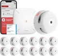 Produktbild: X-Sense Smart Rauchmelder XS01-M Mit SBS50 Basisstation, Zertifiziert Nach EN 14