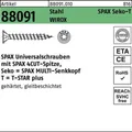 Produktbild: 100er PACK(Stk) SPAX 088091001009060070 Schraube R 88091 Senkkopf/T-STAR 6 x 70/