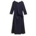 Produktbild: TOM TAILOR Midikleid dress jersey with knot blau XXL (44)