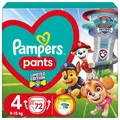 Produktbild: 72 Stk. PAMPERS WB Paw Patrol Windeln Pampers Größe 4 9-15kg