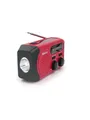 Produktbild: DENVER SCR-2010 - Emergency Radio - Solar - Dynamo - 2000mAh Powerbank - AM/FM - Rot