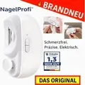 Produktbild: NagelProfiTM Elektrische Nagelschere Nageltrimmer Nagelschneider Nagelfräse