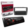 Produktbild: Autoradio Pioneer MVH-230BT 1DIN Bluetooth Adapter Für Fiat Panda 169 Ab 2003