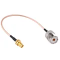 Produktbild: Handheld Antenne Adapter Kabel SMA-Buchse auf UHF SO-239 Buchsen 6'' für Woux...