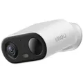 Produktbild: Imou Überwachungskamera Cell Go Full Color 100% kabellose, batteriebetriebene 3 MP WLAN Kamera (Personenerkennung, passiver Infrarot (PIR) Sensor, Zwei-Wege-Audiofunktion) weiß