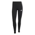 Produktbild: adidas Damen ESSENTIALS 3-STRIPES COTTON LEGGINGS, black/clear pink, S