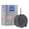 Produktbild: Schwalbe Fahrradschlauch Nr. 13 – MTB Schlauch 26 Zoll (ETRTO 40/62-559) – für SV, AV oder DV Ventil – luftdicht & langlebig – Standardschlauch für Mountainbike