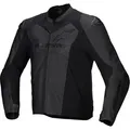 Produktbild: Alpinestars Faster V3 Airflow perforierte Motorrad Leder-/Textiljacke, schwarz, Größe 54 für Männer