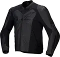 Produktbild: Alpinestars Faster V3 Airflow, Lederjacke - Schwarz/Schwarz - 54 3103625-1100-54
