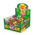 Produktbild: Chupa Chups Fruit Lutscher-Dose, praktische Box: 50 Lollis in 4 Sorten, 50 x 12g