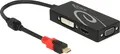 Produktbild: DELOCK Displayport Adapter mini DP -> D-Sub15/HDMI/DVI 4K sw