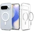 Produktbild: Spigen Ultra Hybrid Mag MagSafe Case für Google Pixel 10 / 10 Pro - Klar und Weiß