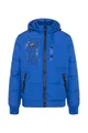 Produktbild: Camp David Herren Steppjacke im Materialmix mit abtrennbarer Kapuze Ocean Blue M