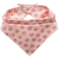 Produktbild: Mate for dogs Tier-Halstuch Hunde Bandana Kopftücher Hundehalstuch Dreieckstuch für Hunde, in versch. Größen rosa M