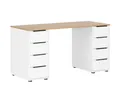 Produktbild: Tchibo - Schreibtisch »Elma« - 140x55,5x73cm - schwarz - Holz / Metall / Kunststoff