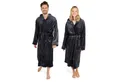 Produktbild: Blumtal Bademantel Bademantel Damen und Herren - kuschelig weicher Fleece Bademantel, mit Kapuze & Fronttasche
