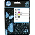 Produktbild: HP 912 (6ZC74AE) - 4-farbig - Druckerpatrone - Multipack