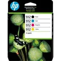 Produktbild: HP 912 6ZC74AE Original Druckerpatronen 4er-Pack Kompatibilität: HP OfficeJet Pro 8000er Serie