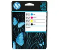 Produktbild: Hp Tinten Multipack 6ZC74AE NR.912 Serie (schwarz,cyan,magenta,gelb)