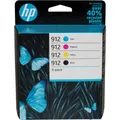 Produktbild: HP 6ZC74AE 4-Pack BK/C/M/Y No. 912