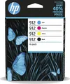 Produktbild: HP 912 CMYK Original Ink Cartridge 4-Pack Tintenpatrone (6ZC74AE)
