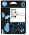 Produktbild: Genuine HP 912 Inkjetpatrone - Kombi-Pack