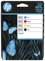 Produktbild: HP 4x ORIGINAL PATRONEN 912 OfficeJet 8012 8014 8015 Pro 8022 8023 8024 8025