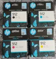 Produktbild: Original HP 912 Schwarz Cyan Magenta Gelb. Tintenpatronen 6ZC74AE MHD: 2025+